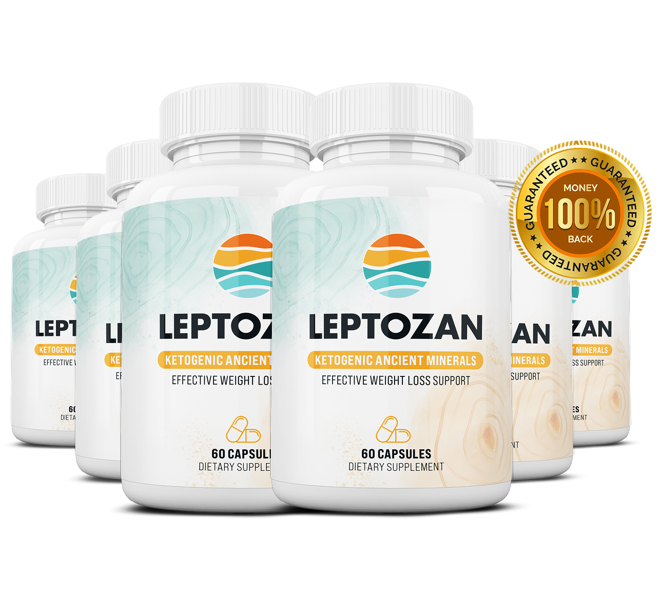 Leptozan pricing packages — 1, 3, and 6 bottle options